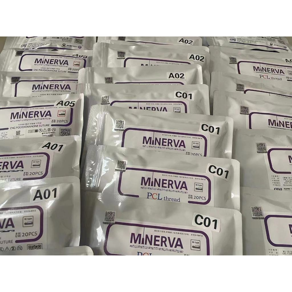 Minerva  Tela wajah Face Benang fishbone/molding/1 pack(20pcs) benang