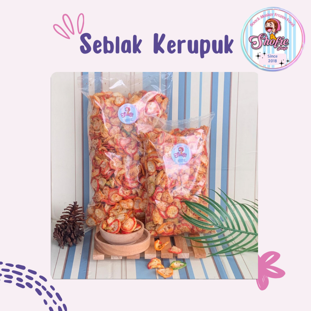 

Seblak Kerupuk Kering Pedas Daun Jeruk 250 gram