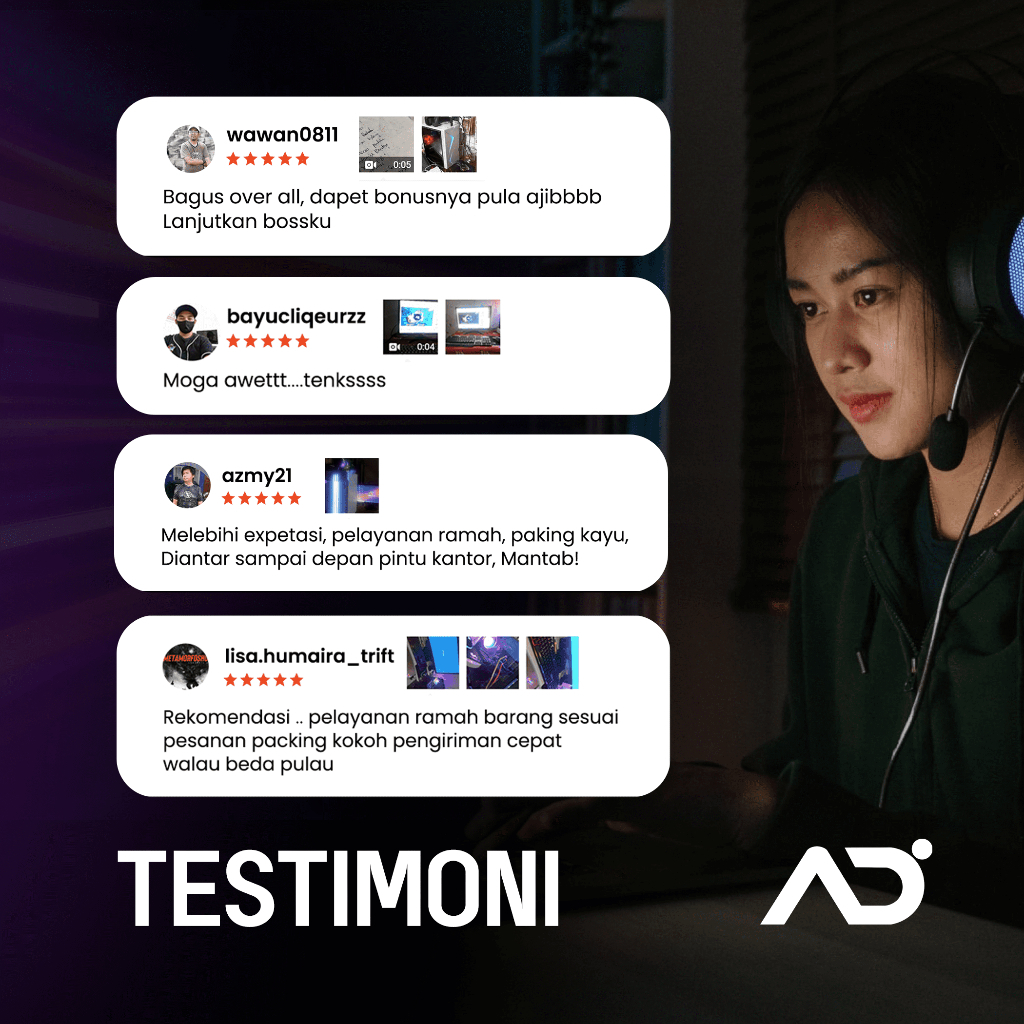 Komputer Full Set Murah Intel Core i5 HDD 500GB RAM 8GB VGA 2GB DDR5 Monitor LED 19inch Lengkap Siap Pakai | BZ02-7