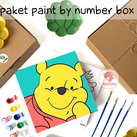 

Obral Murah Zoetoys Paket Lengkap Paint by Number Box Easter Ramadhan Custom Numbers Children Canvas 2x2 Painting Set Kanvas Pallet Kuas Anak Kit Disney Princess Unicorn Toy Story Pooh Pokemon Mario Anya Space Paskah Activity Peralatan Melukis