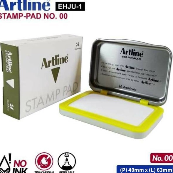 

Baru Kejutan Bak Stempel Artline Stamp Pad Kecil mini No EHJU1