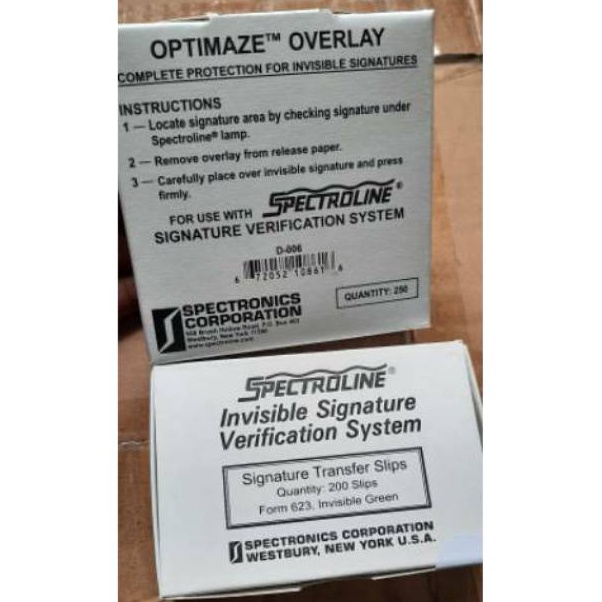 

Garansi Terpercaya Spectroline Invisible Signature Optimize Overlay Satuan