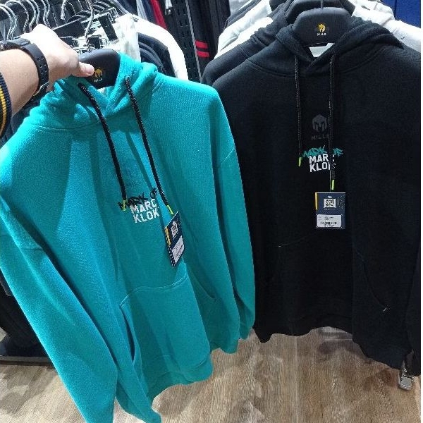 MILLS X MARC KLOK Mark Of Marc Hoodie Jacket 31013 (Black & Teal)