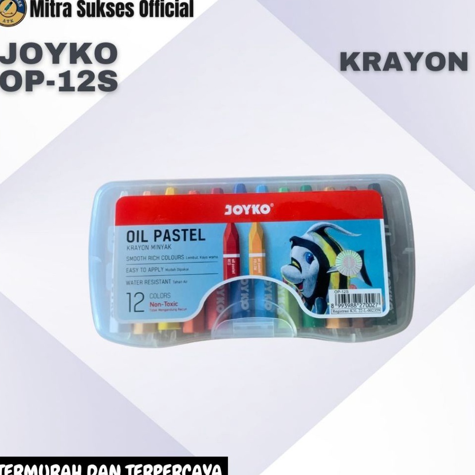 

Get Order KRAYON CRAYON TITI JOYKO 12 WARNA TERMURAH