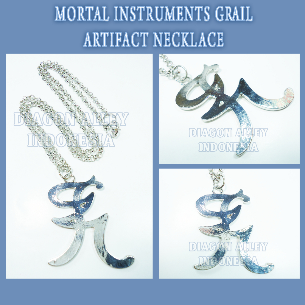 Mortal Instruments Grail Artifact Necklace, Kalung Mortal Instruments