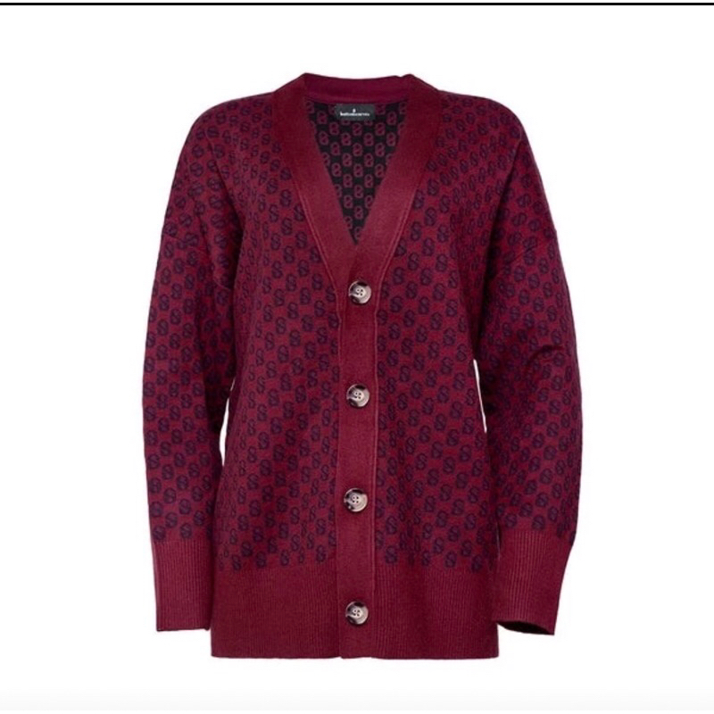 pl signature cardigan buttonscarves