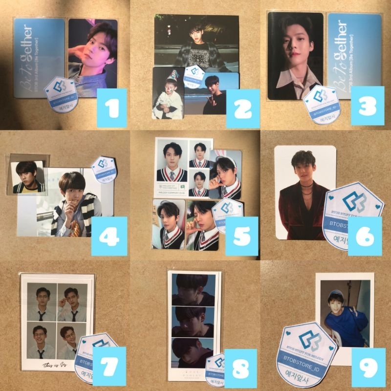 {BTOB MINHYUK} WTS Album Photocard Postcard MD OFFICIAL