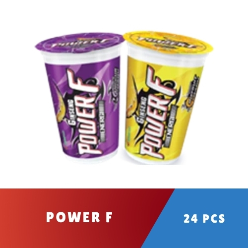

Power F Cup Minuman Energy grape [200ml / 24cup / 1 karton]