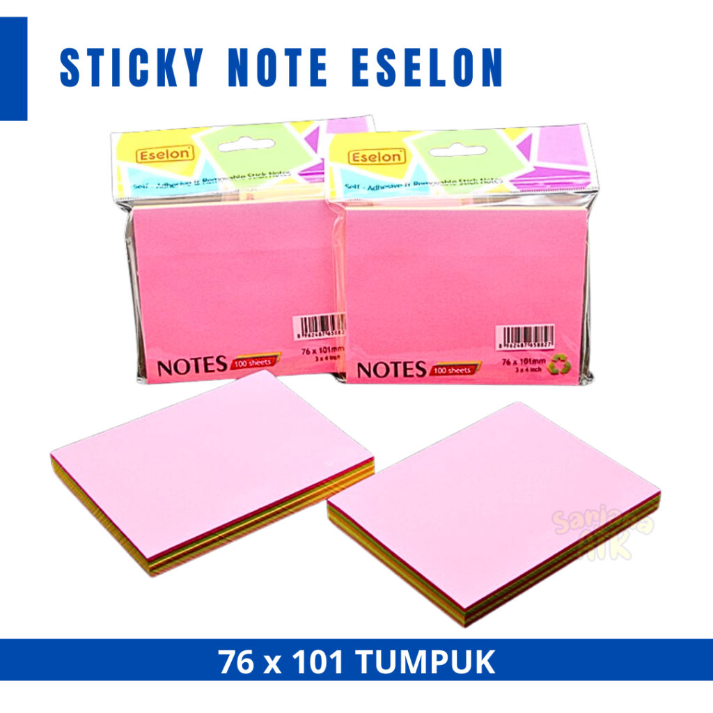 

Sticky Note / Memo Stik 76x101mm Tumpuk