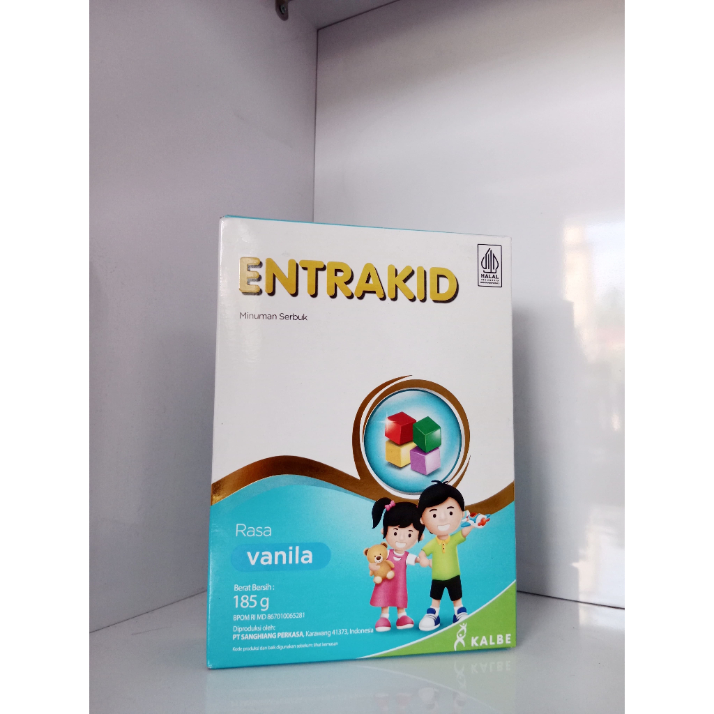 

ENTRAKID SUSU NUTRISI UNTUK ANAK RASA VANILLA 185GR