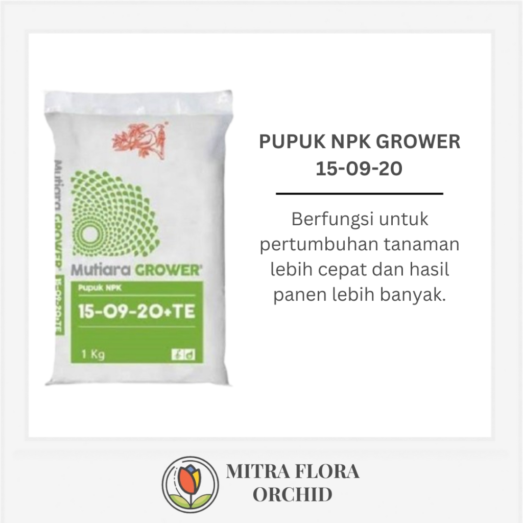Pupuk NPK Grower 15-09-20