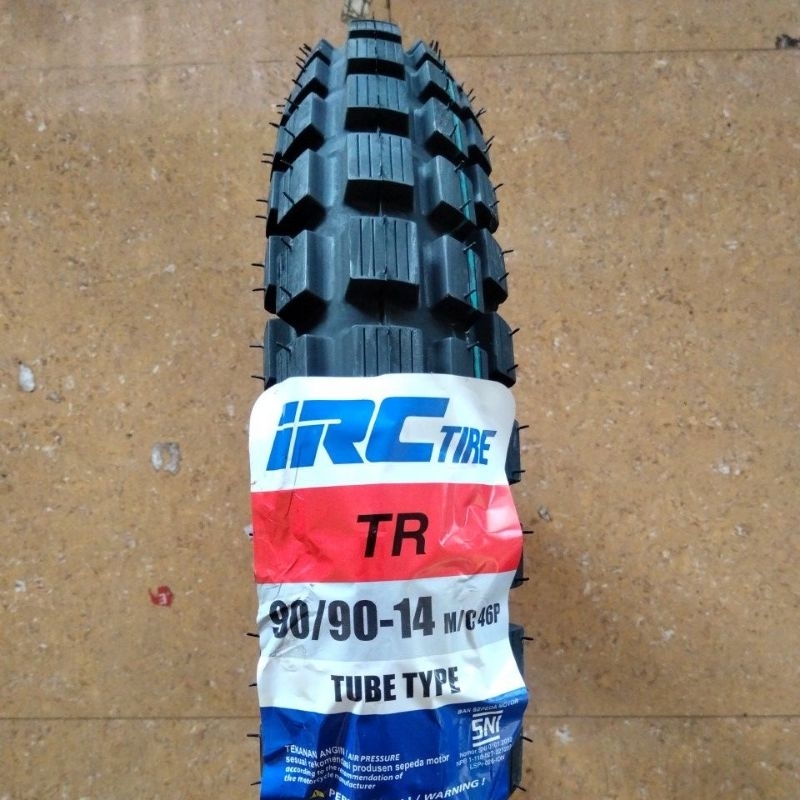 Ban Luar IRC TR 90/90 Ring 14 TRIALS Ban Belakang Motor Matik Beat Vario NEX II ADDRESS Scoopy Mio T