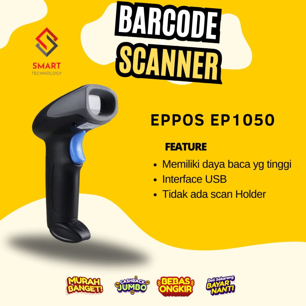 Barcode Scanner EPPOS EP1050-PROMO