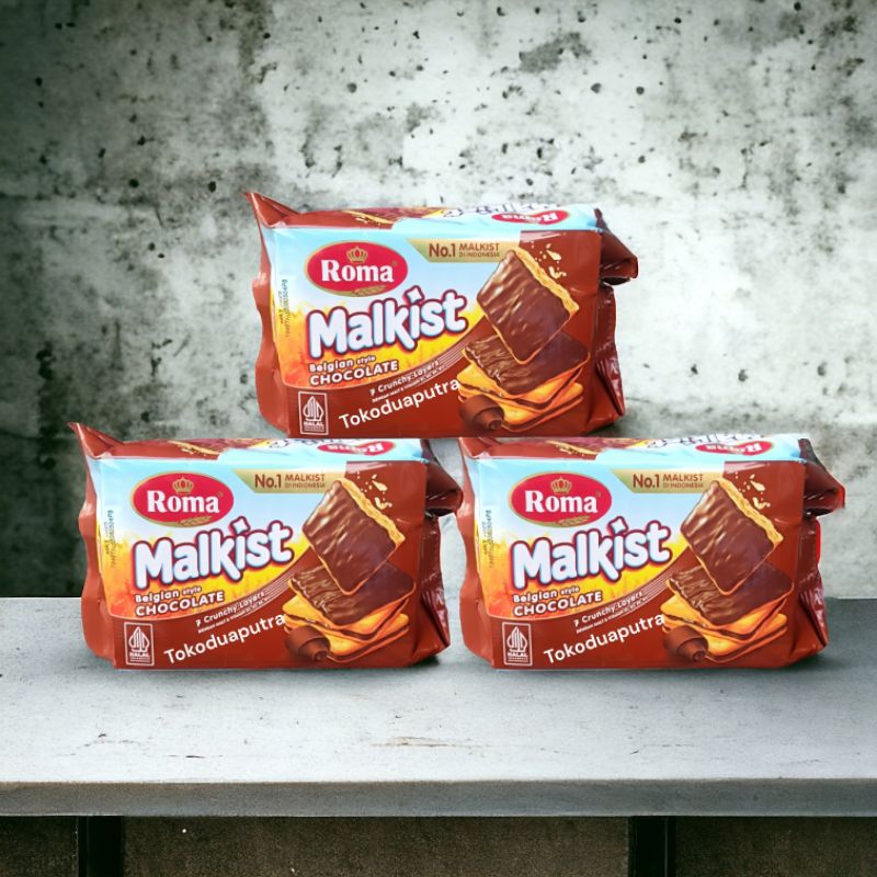 

Roma Malkist Coklat 90 gr X 3 pack/ Malkist biskuit coklat 90 gr ( 3Pack)