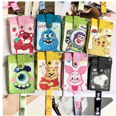 

Id Card Lanyard Tempat Kartu Tali Karakter Disney Lotso Buzz Ghibli Totoro Mickey Unik Lucu Gift Hadiah Kado