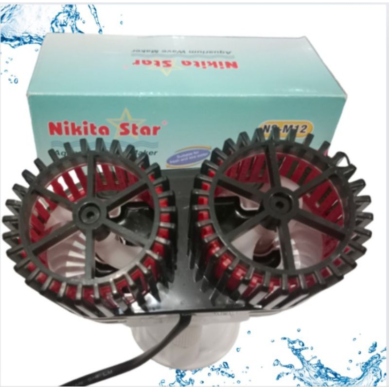 WAVE MAKER NIKITA STAR M 12 POMPA ARUS OMBAK AIR AQUARIUM