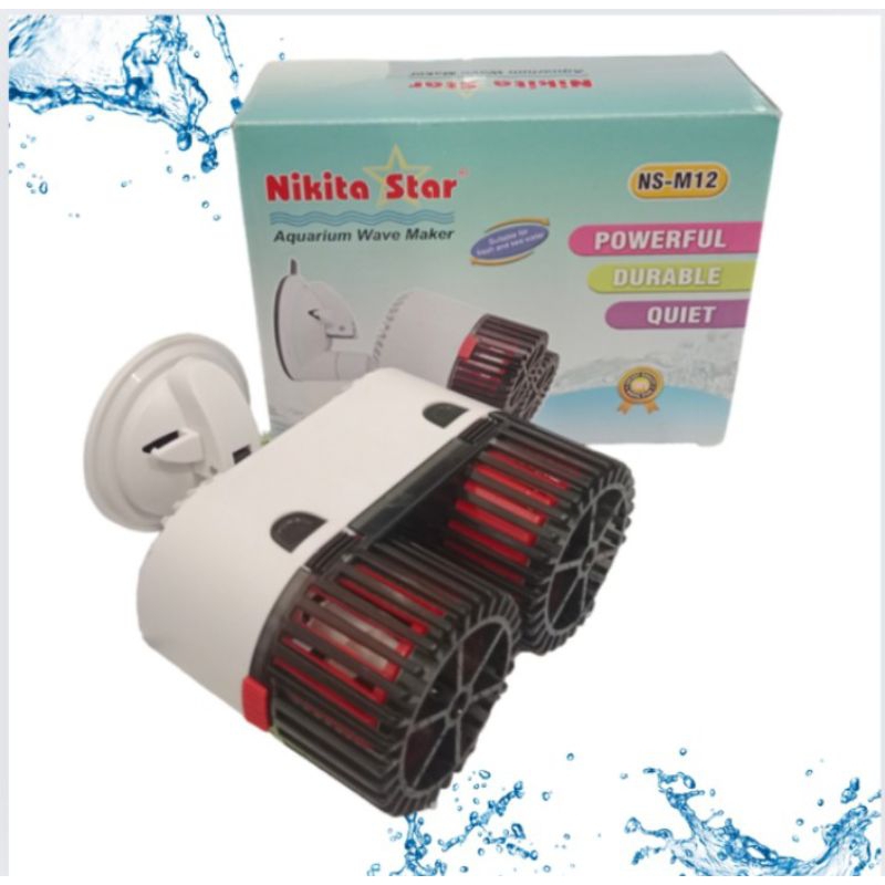 WAVE MAKER NIKITA STAR M 12 POMPA ARUS OMBAK AIR AQUARIUM