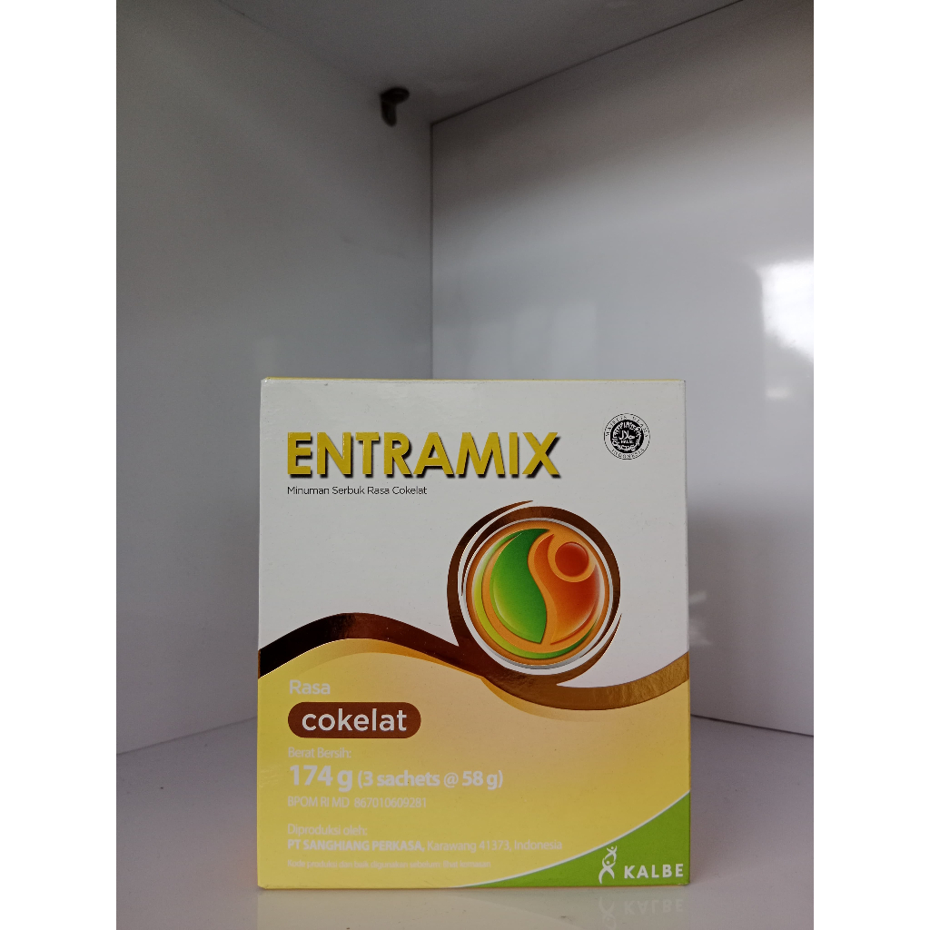 

ENTRAMIX COKELAT NUTRISI LENGKAP DEWASA 174GR