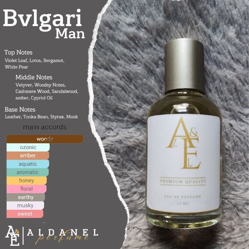 ALDANEL PERFUME - Bvlgari Black - Parfum Original - Parfum Bibit - Refill
