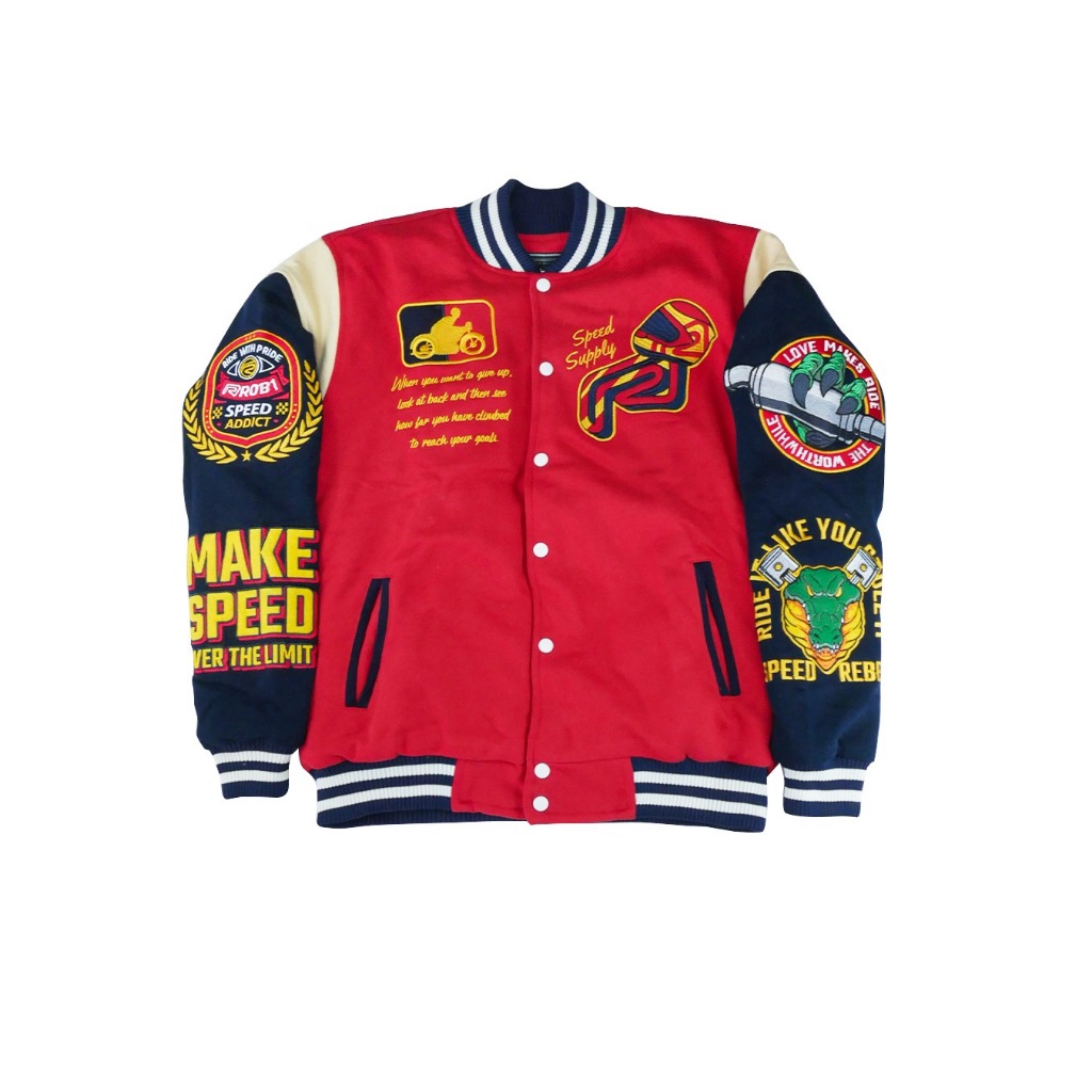 JAKET VARSITY ROB1GANK CROCODILE