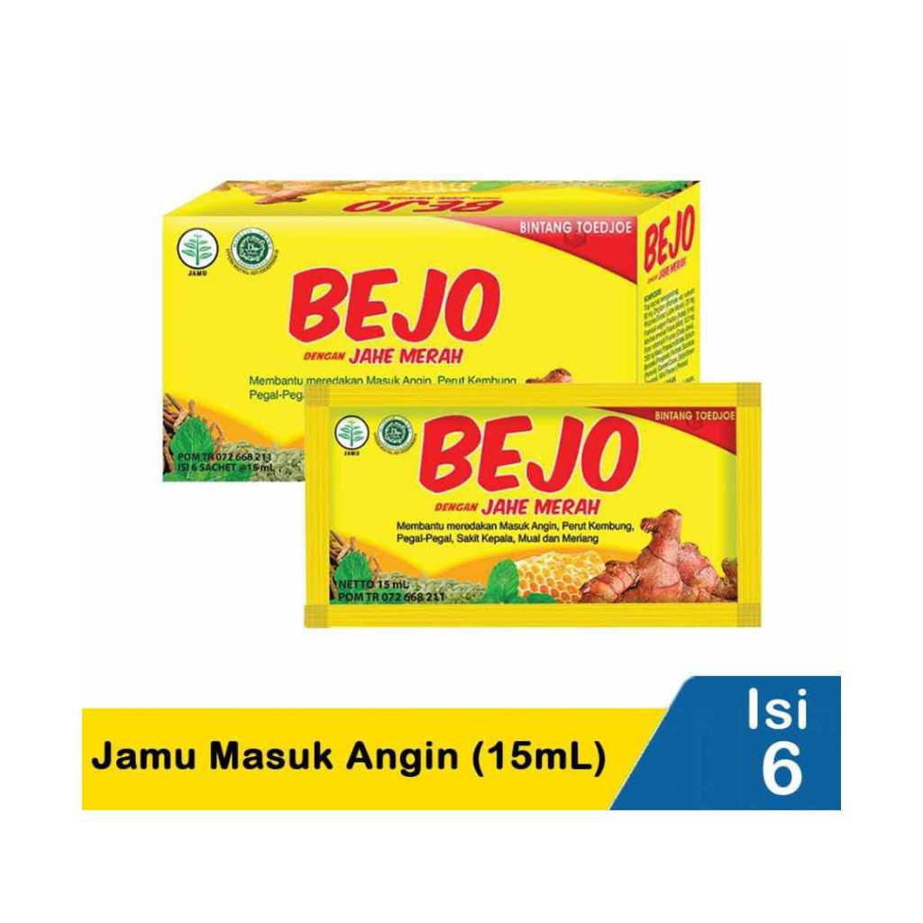 

Bejo Jahe Merah 1 kotak isi 12pcs