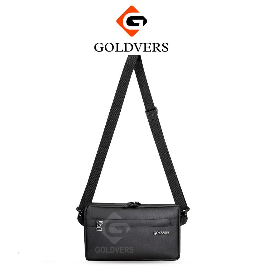 Goldvers - MARC Tas Selempang WATERPROOF Pria Wanita Slingbag ANTI AIR Premium Original Brand