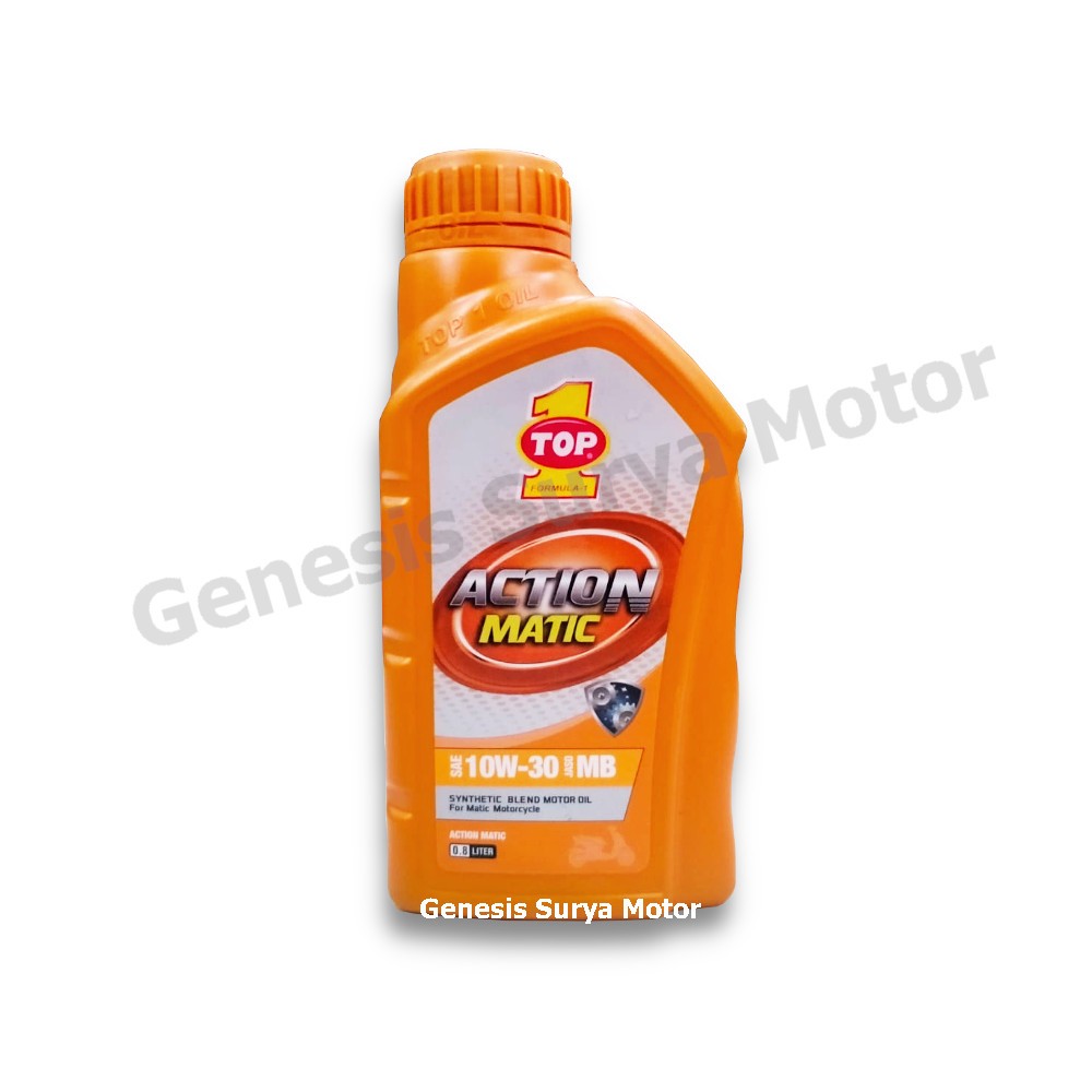 Oli Top1 Action Matic 10W30 Api SJ 0.8Lt