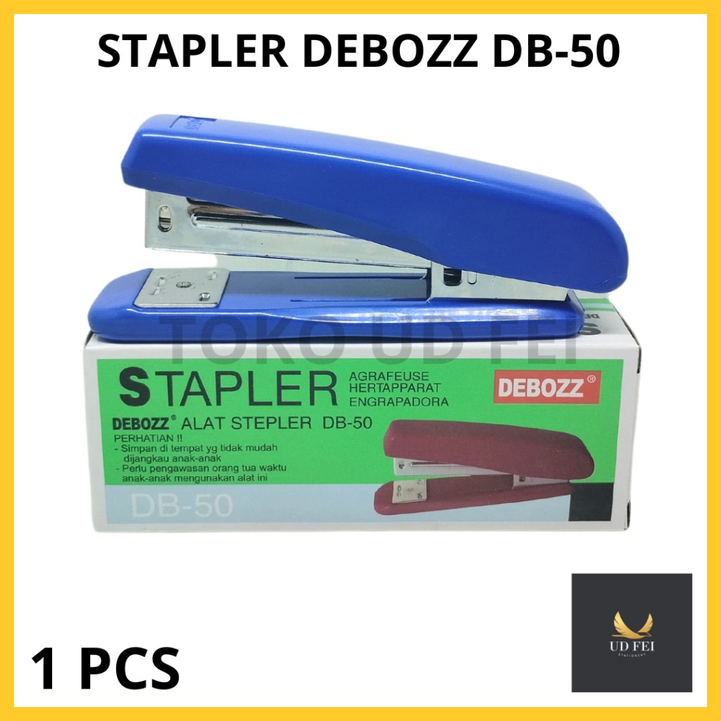 

(1 PCS= 1 BIJI) Stapler Debozz DB-50/ Stapler Debozz HD 50/ Alat Staples Debozz Besar