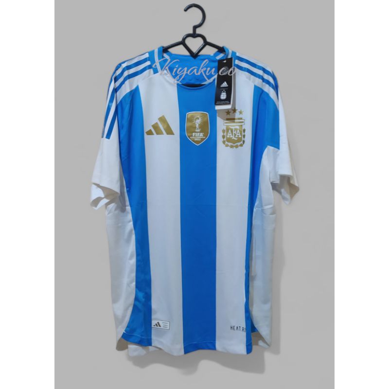 Jersey Argentina Home Player Issue Copa America 2024