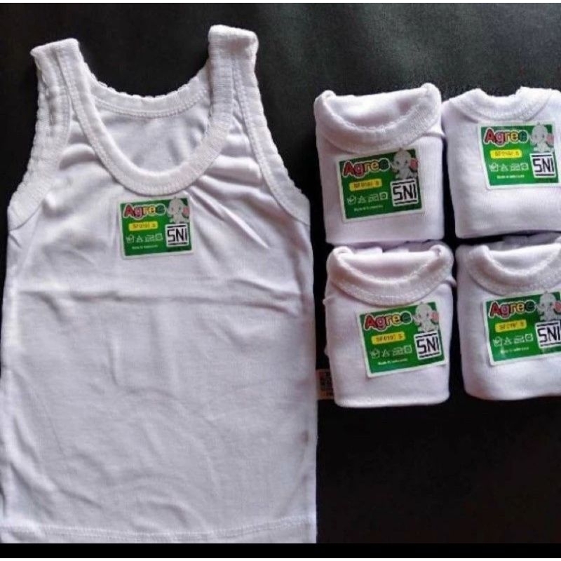 singlet bayi dan anak agree perempuan-laki