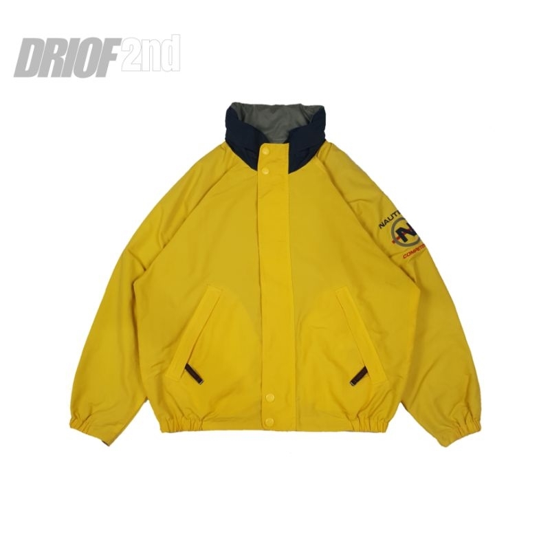 Jaket Nautica windbreaker | Reversible bolak balik