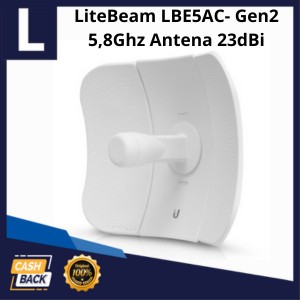 Ubiquity UBNT LiteBeam 5ac Gen2 LBE5AC- Gen2 5,8Ghz Antena 23dBi Radio Outdoor