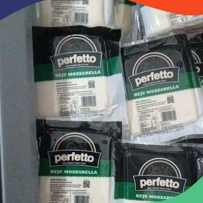 

Keju Mozarella PERFETTO 250gr - hai frozen food