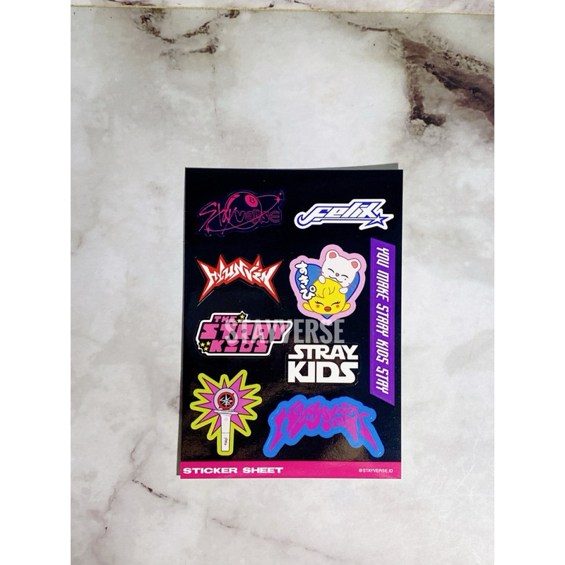 

Stray Kids Sticker Sheet Vol. 01 by STAYVERSE