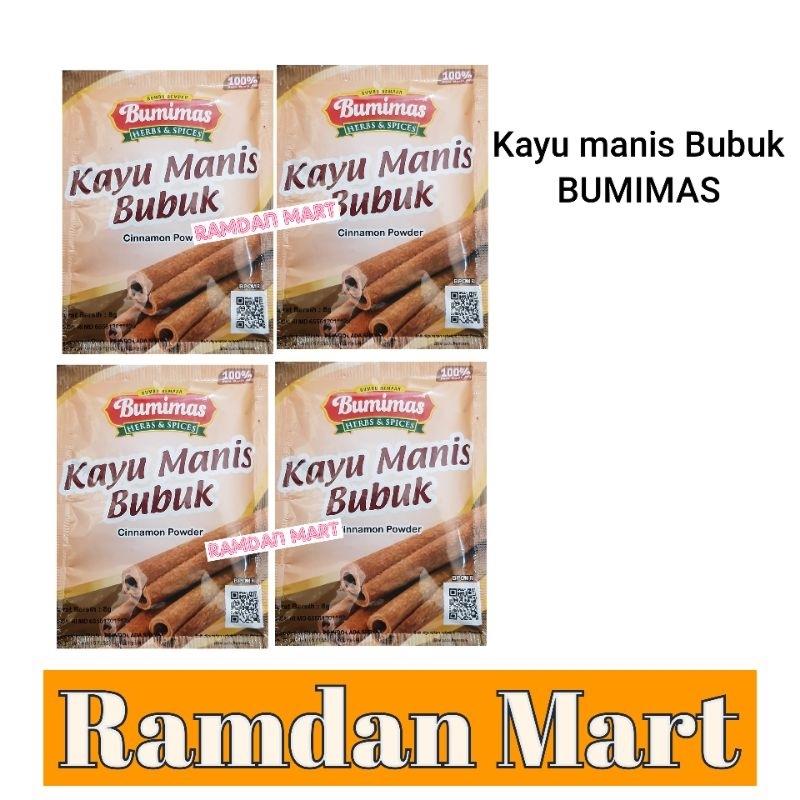 

KAYU MANIS Bubuk BUMIMAS PER Pack ( 24 sachet @ 8Gr )