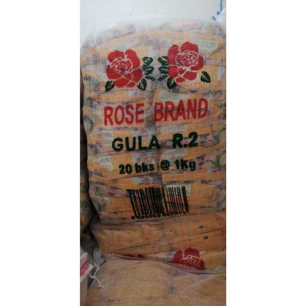 

Paket Hemat Gula Kemasan Rose brand kuning 1 Kg (1 Bal)
