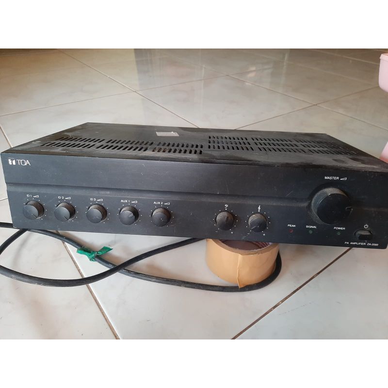 Amplifier TOA bekas/second Normal Jaya (GARANSI)