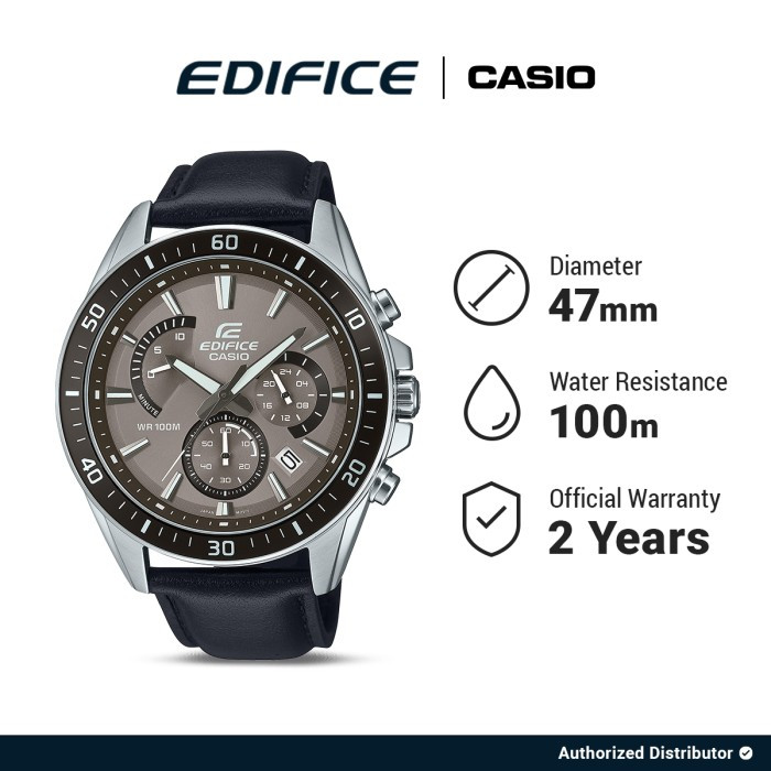 Casio Edifice EFR-552L-5AVUDF / Edifice EFR552L-5A Original & Garansi