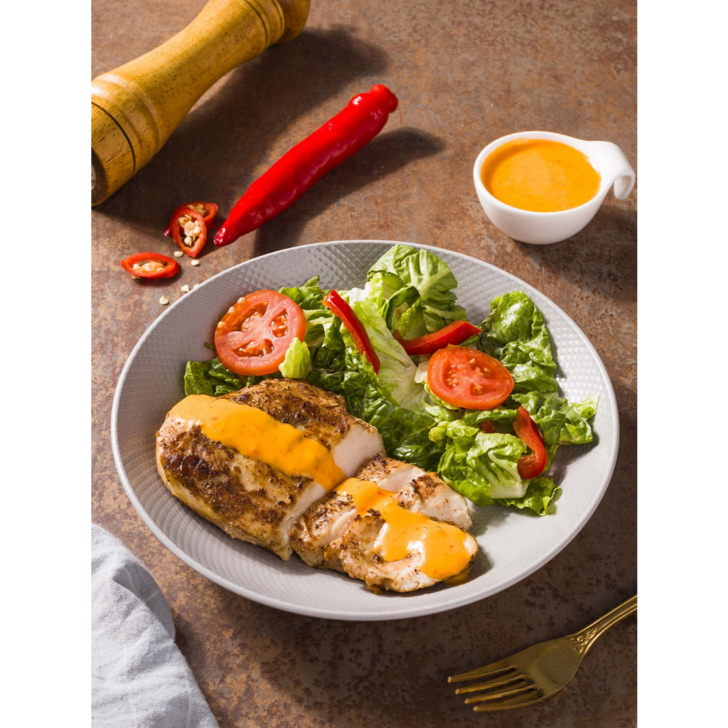 

JL Spicy Chicken With Aji Amarillo Sauce