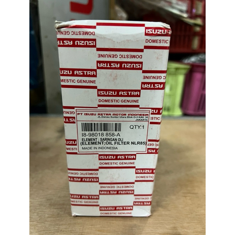 Filter Oli Isuzu ELF NLR85 NLR 85 Euro 4