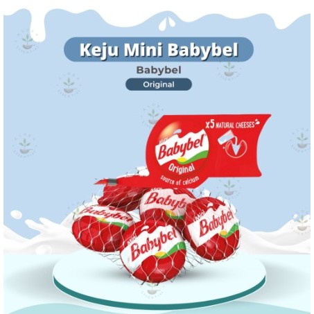 

Keju Babybel Mini 110gr - Babybel Keju Bayi - Keju Babybel MPASI BAYI