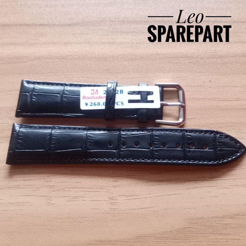 Tali jam kulit 22mm