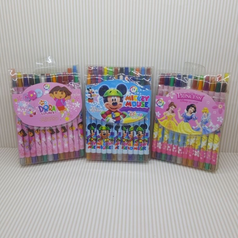 

Crayon Putar Isi 24 | Crayon Putar Panjang | Krayon Putar