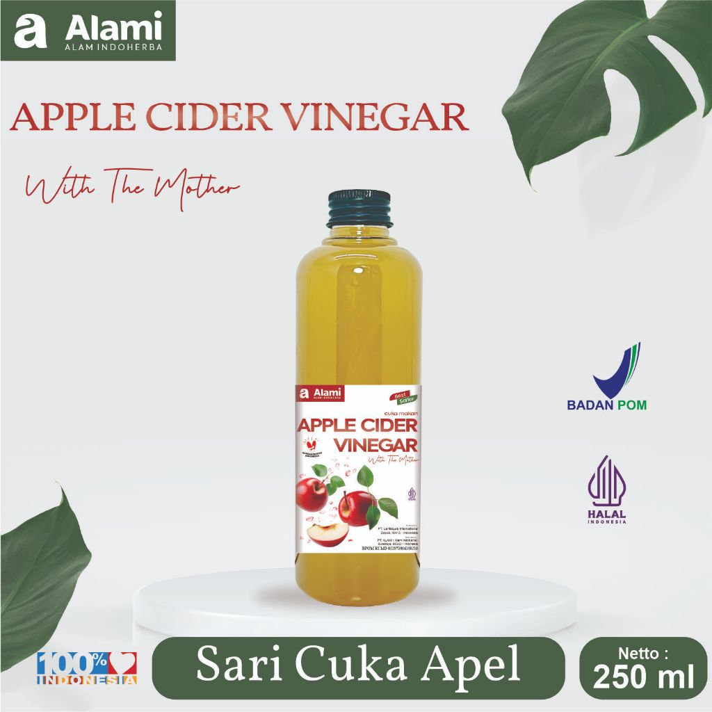

CUKA APEL ALAMI 250 ML ORIGINAL DIET DETOK
