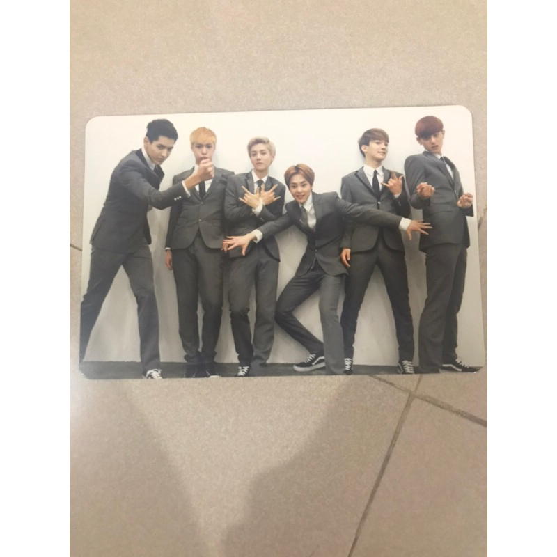 EXO - GROWL A Official Photocard RARE