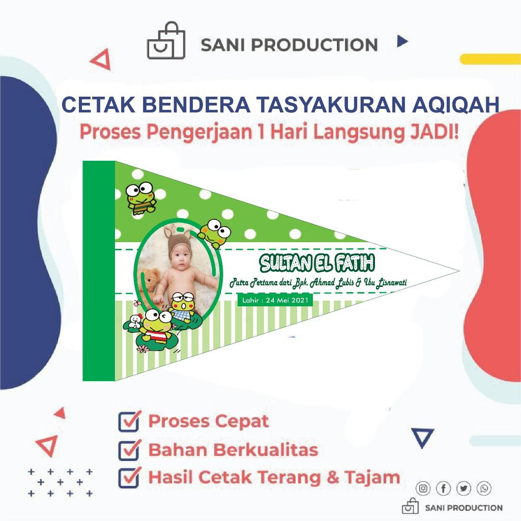 BENDERA AQIQAH ACARA TASYAKURAN AQIQAH PART 2