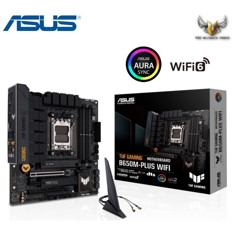 ASUS TUF GAMING B650M PLUS WIFI AMD B650 Ryzen AM5