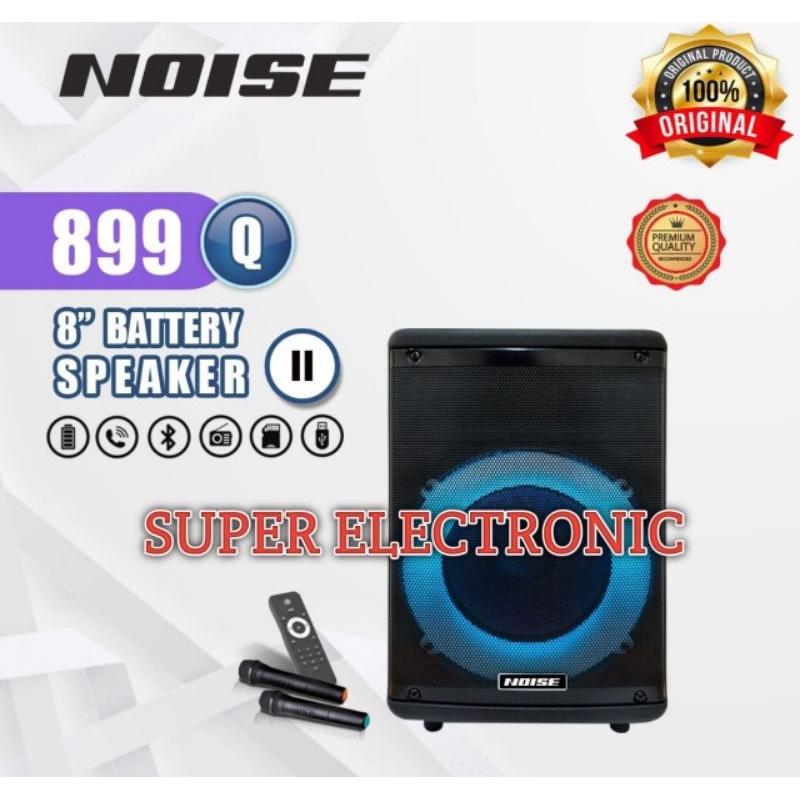 Speaker Portable Noise 899 QII Original Speaker 8inch Garansi resmi