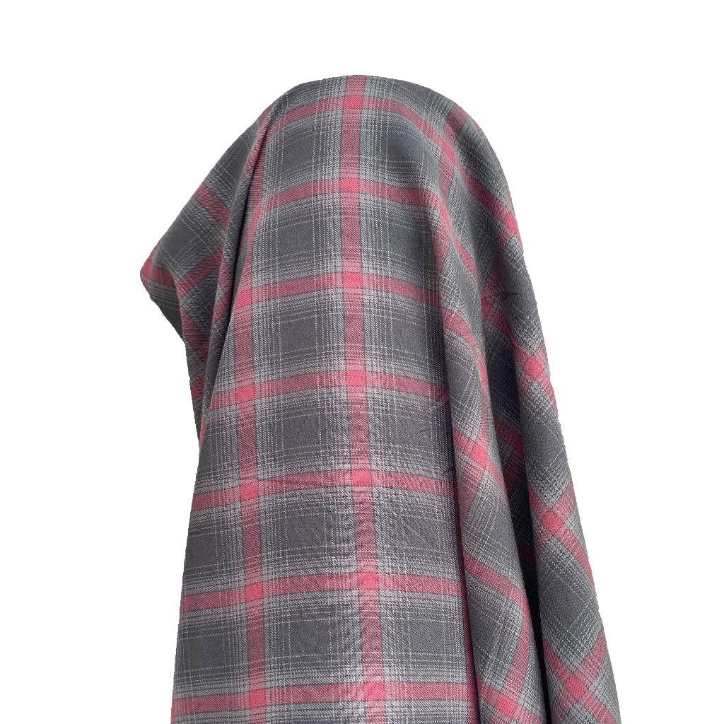 Kain Flanel Uniqlo Best Quality Premium exclusive Per meter Kain Katun Flanel Motif Kotak Kekinian A