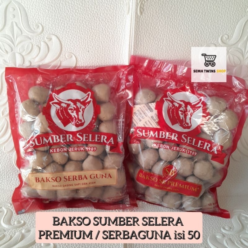 

Bakso SUMBER SELERA PREMIUM SERBAGUNA ISI 50 - ASLI KEBON JERUK